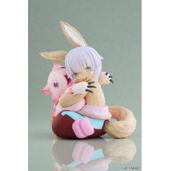 Made in Abyss: The Golden City of the Scorching Sun statuette PVC Desktop Cute Figure Nanachi & Mitty Reissue 13 cm