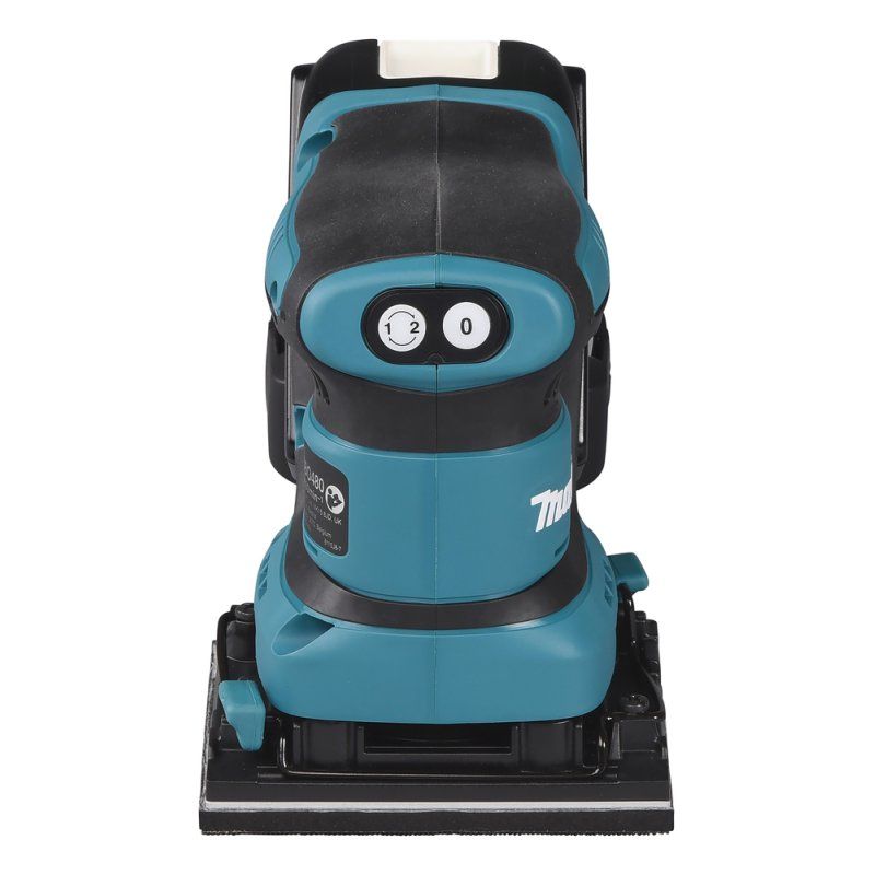 Makita DBO480Z portable sander Random orbital sander 14000 OPM Black, Blue 210 W