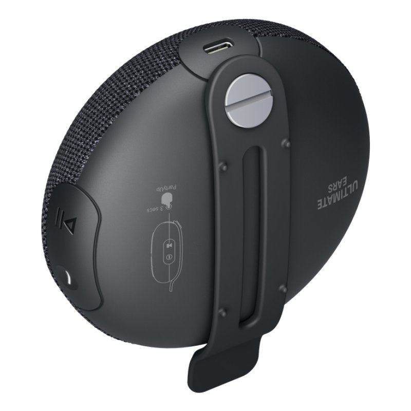 Ultimate Ears Miniroll Bluetooth Lautsprecher - Schwarz