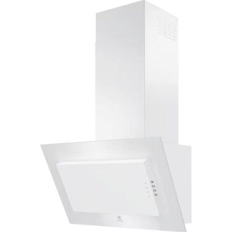 Hotte décorative verticale 60 cm - Série 600 - Couleur:Blanc - Design v *