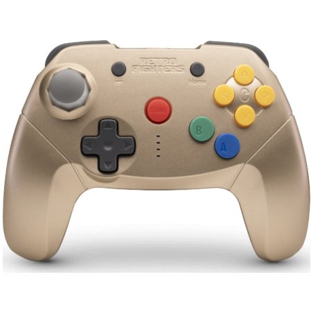 Retro-Fighters - Brawler64 Bluetooth NSO - Gold