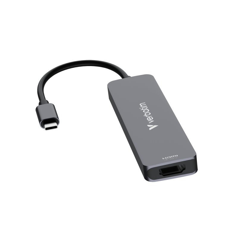 VERBATIM HUB USB-C 6PORT SD MICROSD