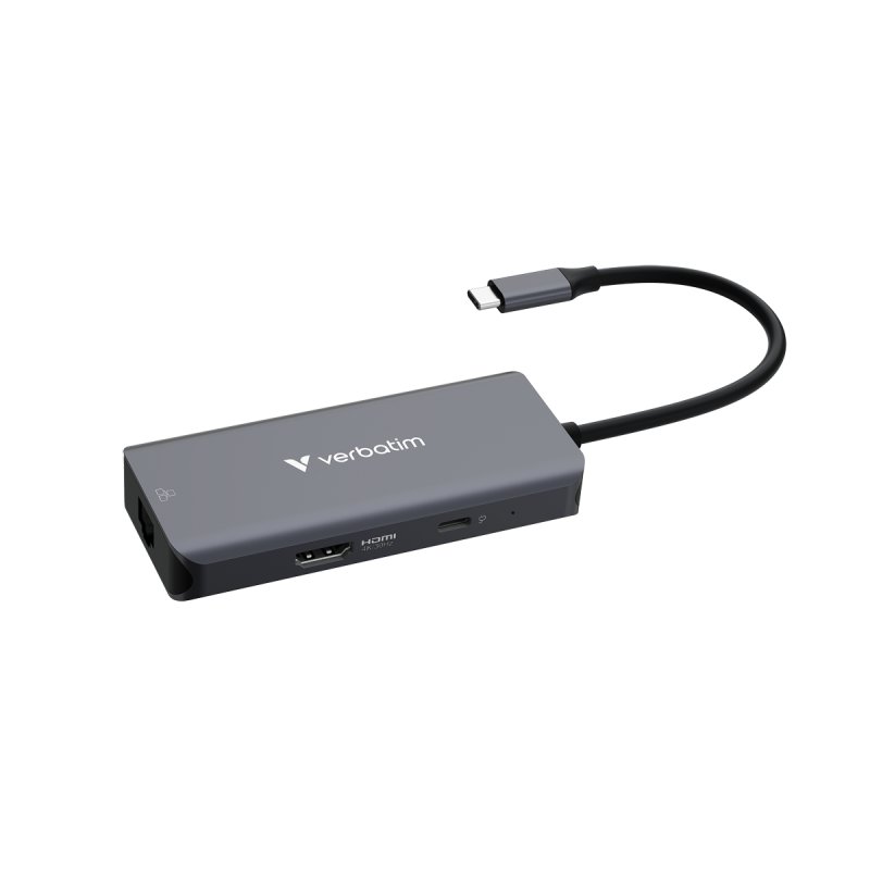 VERBATIM HUB USB-C 6PORT RJ45