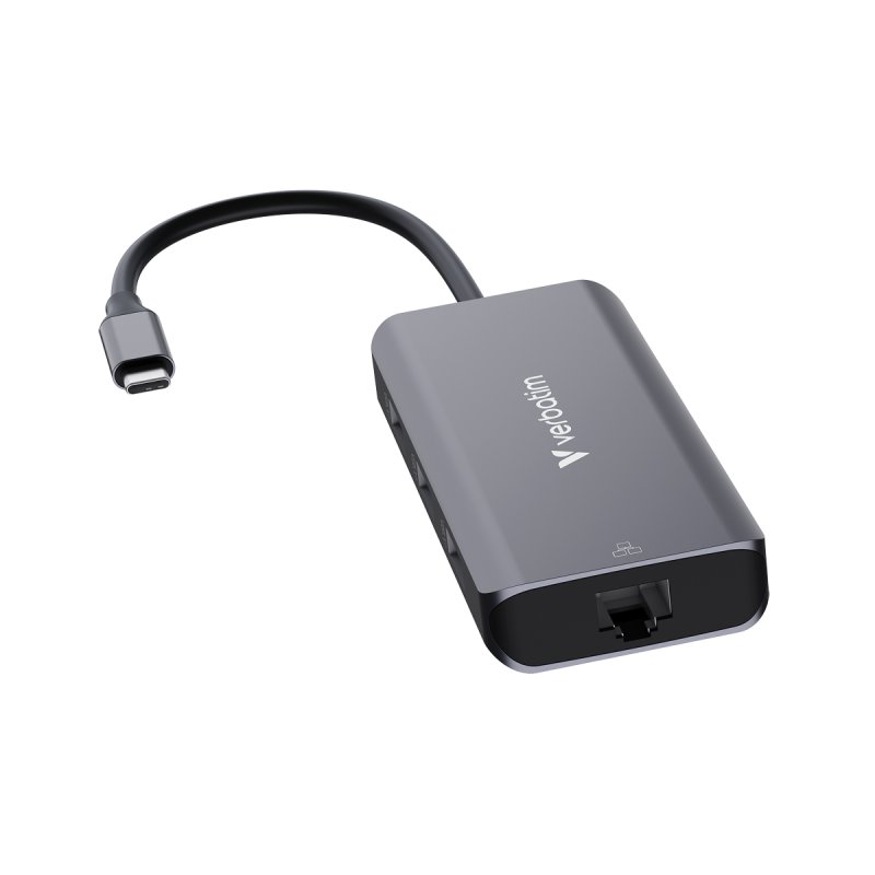 VERBATIM HUB USB-C 6PORT RJ45