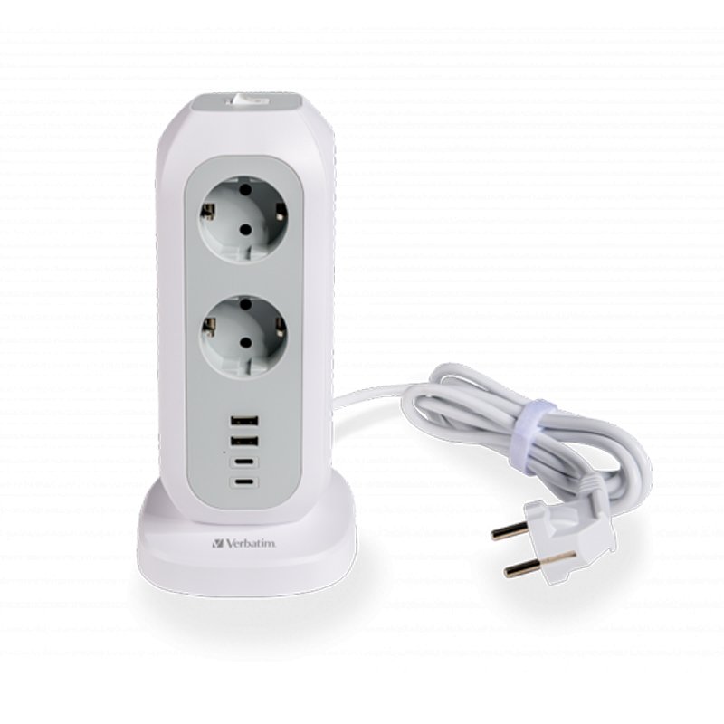 VERBATIM RALLONGE 15EN1 2USBC+2USB-A