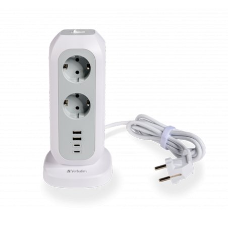 VERBATIM RALLONGE 15EN1 2USBC+2USB-A