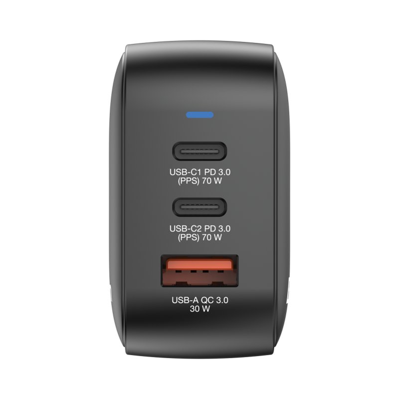VERBATIM CHARGEUR GAN 70W 3 PORTS