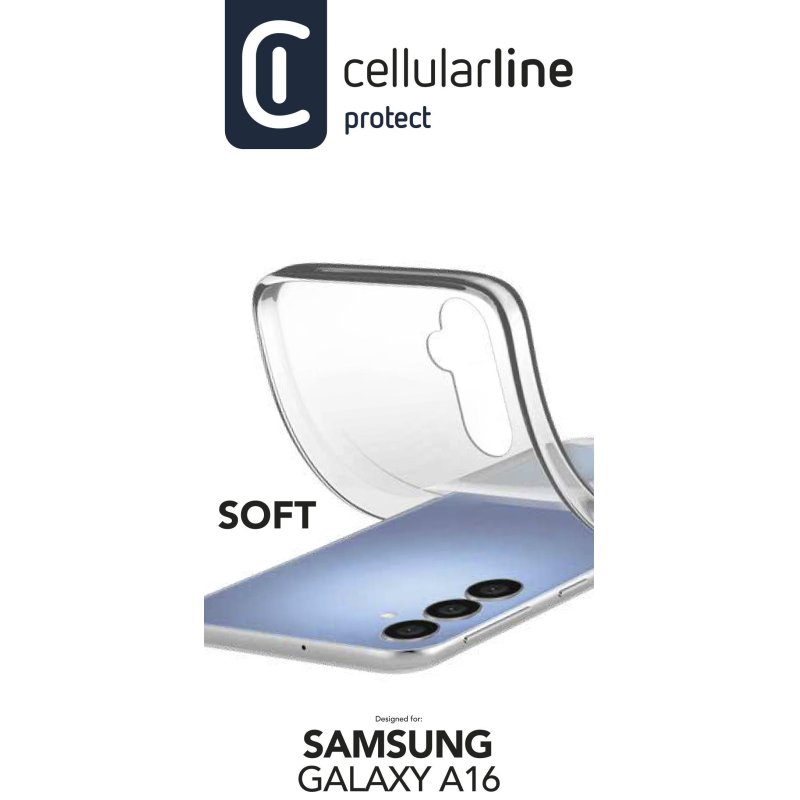 Cellularline 8018080489587 mobile phone case 17 cm (6.7") Cover Transparent