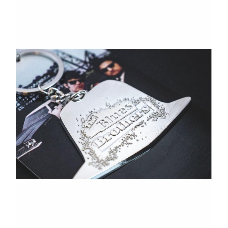 BLUES BROTHERS - Porte-clé en métal 7.5x0.5x17.5cm