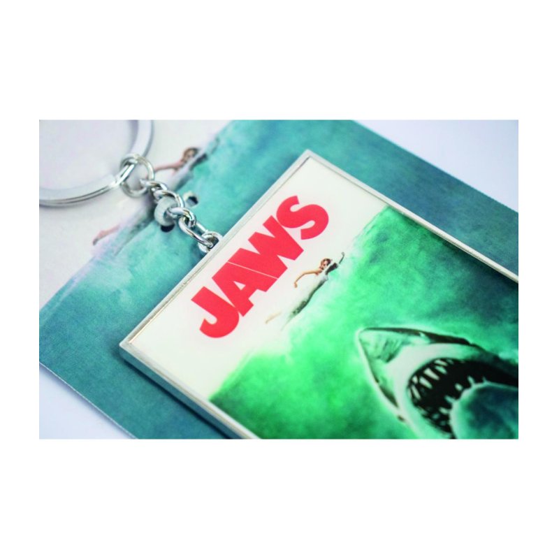 LES DENTS DE LA MER - Porte-clé en métal 7.5x0.5x17.5cm