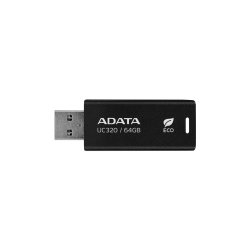 ADATA UC320 USB flash drive 64 GB USB Type-A 3.2 Gen 1 (3.1 Gen 1) Black