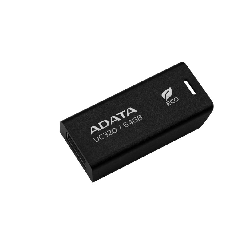 ADATA UC320 USB flash drive 64 GB USB Type-A 3.2 Gen 1 (3.1 Gen 1) Black