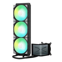 STOCK3 - TRYX PANORAMA SE ARGB 360 Komplett-Wasserkühlung, 3D-AMOLED-Display - 360mm, schwarz