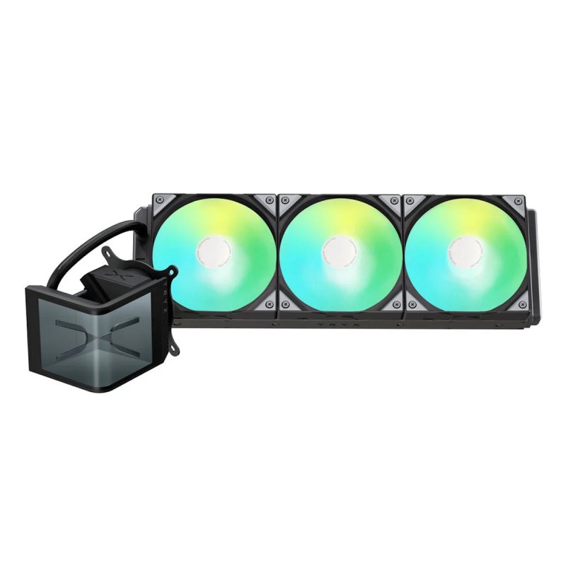 TRYX PANORAMA SE ARGB 360 Komplett-Wasserkühlung, 3D-AMOLED-Display - 360mm, schwarz