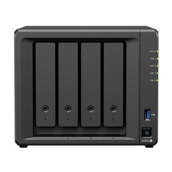 Synology DS925 NAS 4-Bay AMD Ryzen™ V1500B, 4GB DDR4 RAM, 0/4 HDD/SSD