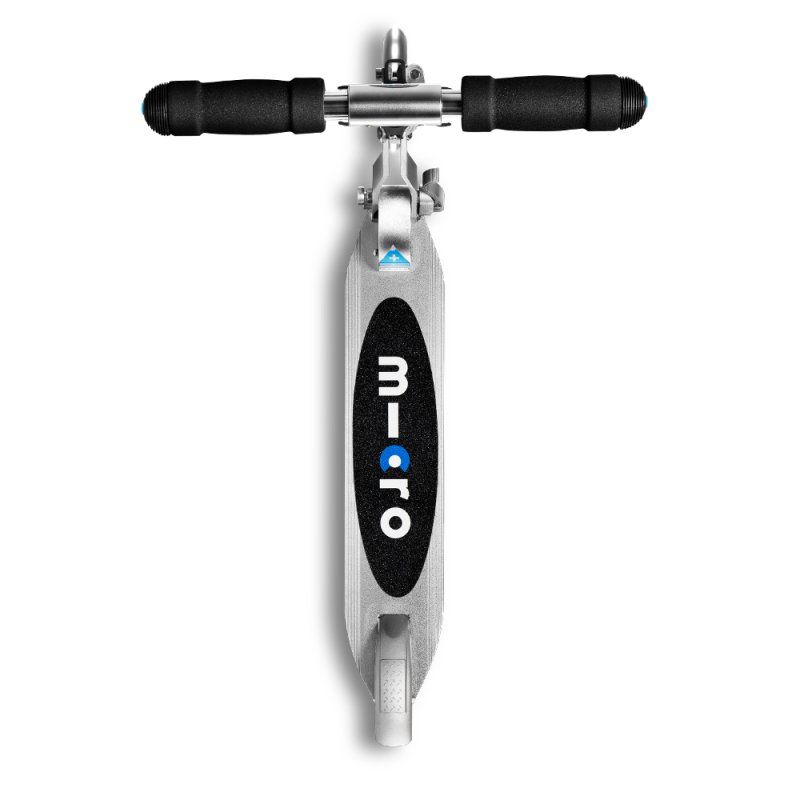 Micro Hulajnoga Sprite LED Silver Matt