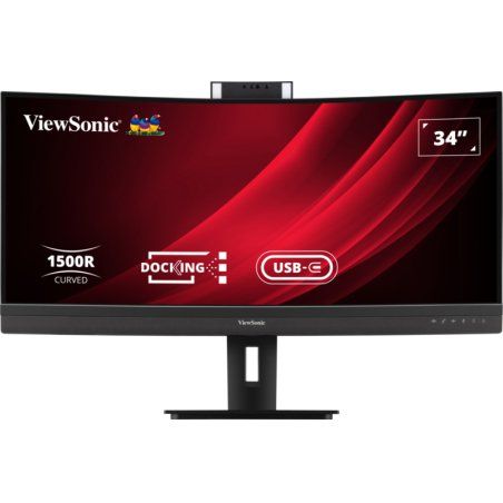 Viewsonic VG3457CV LED display 86.4 cm (34") 3440 x 1440 pixels UltraWide Quad HD Black