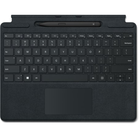 Microsoft Surface Pro Signature Keyboard w/ Slim Pen 2 Suisse Microsoft Cover port Noir