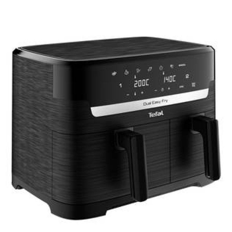 Tefal Easy Fry EY901N Double 8,3 L Autonome 2700 W Friteuse d’air chaud Noir
