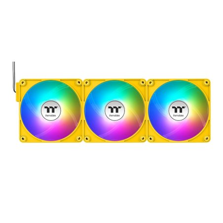 TT CT120 EX Reverse ARGB PC Cooling Fan 3 Pack Bumblebee