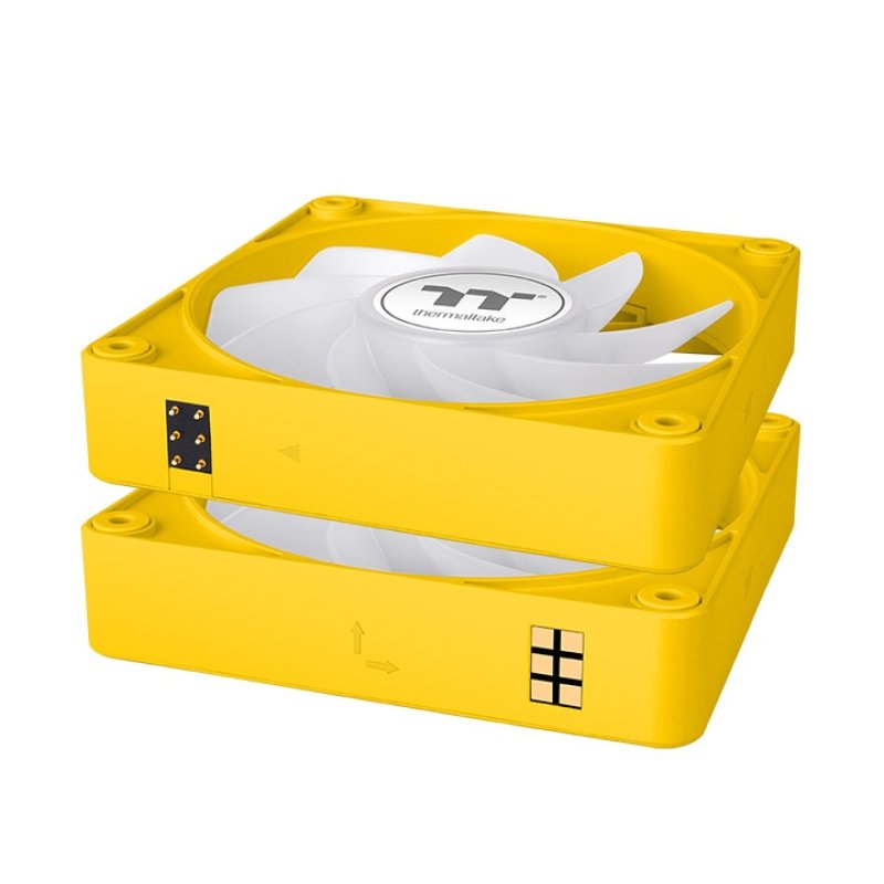 TT CT120 EX Reverse ARGB PC Cooling Fan 3 Pack Bumblebee