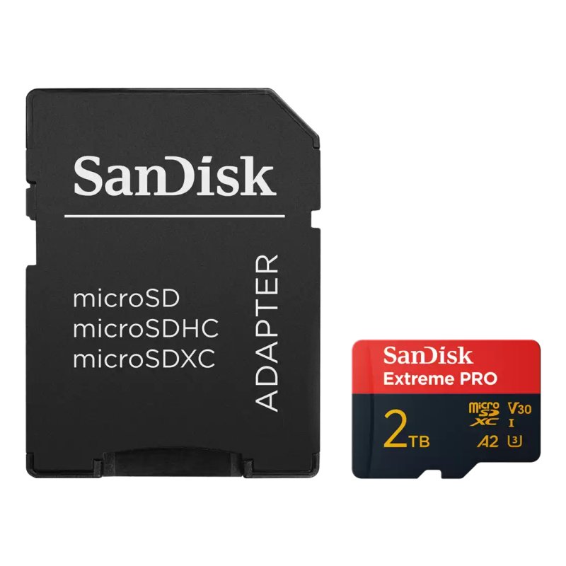 Ext PRO microSDXC 2TB SDAdapt