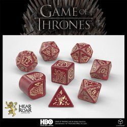 Game of Thrones pack dés Lannister (8)