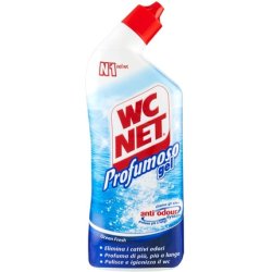 Wc Net – Toilet Cleaner, Profumoso Gel, Eliminates Odors, 700 Ml, Fragrances