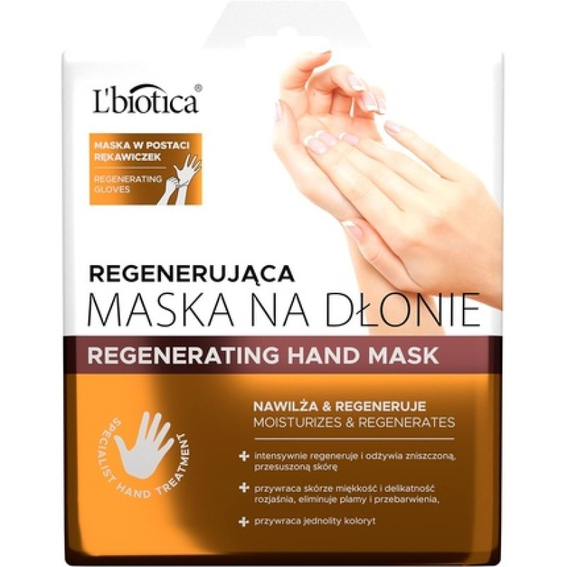L'biotica Regenerating Hand Mask Moisturizing 26g