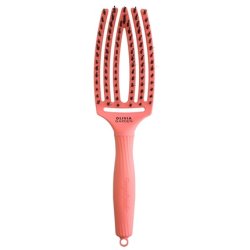 Olivia Garden Finger Brush Combo Medium Peach - Perfect For Hair Care