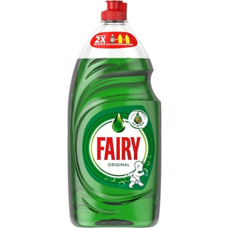 Fairy Original Washing Up Liquid Green with LiftAction 1015ml