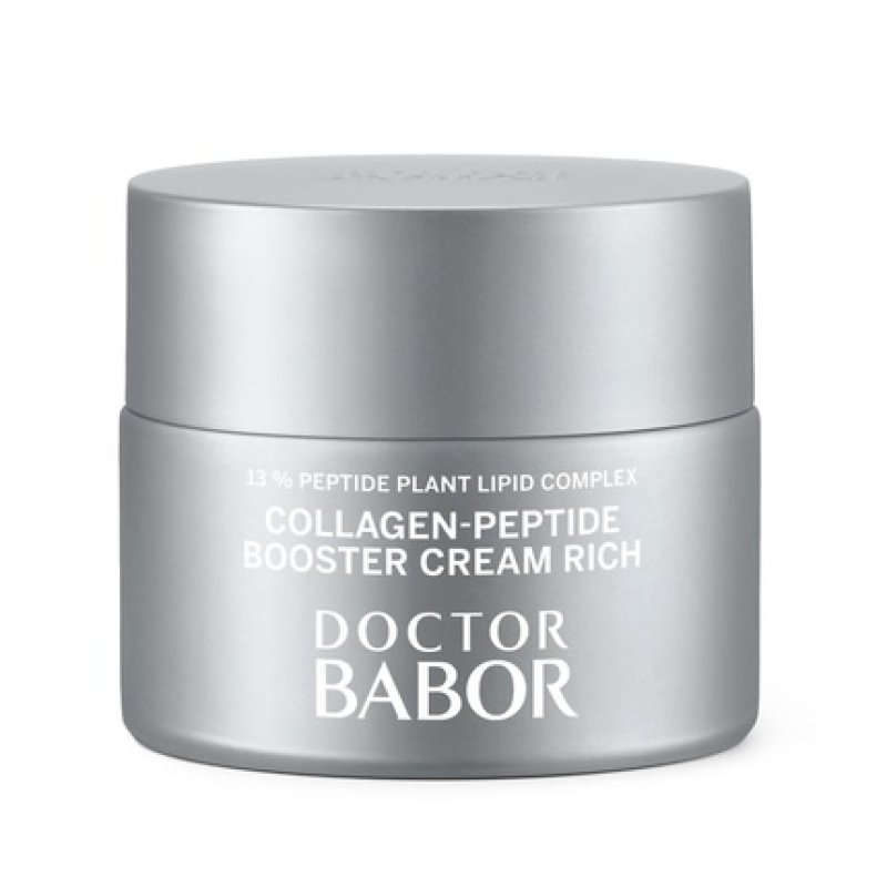 DOCTOR BABOR Collagen Peptide Booster Cream Rich Anti-Aging Care for Demanding Skin Intensive Moisturizer Revitalizing