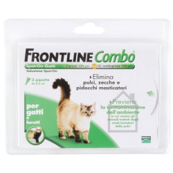 Frontline Antiparasitic Combo for Cats 3 Pipettes Sachets