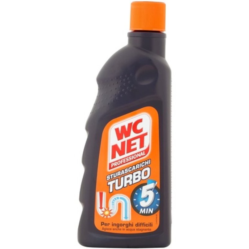 Wc Net – Sturascarichi Turbo, Gel F3 For Difficult Jams – 500 Ml 500