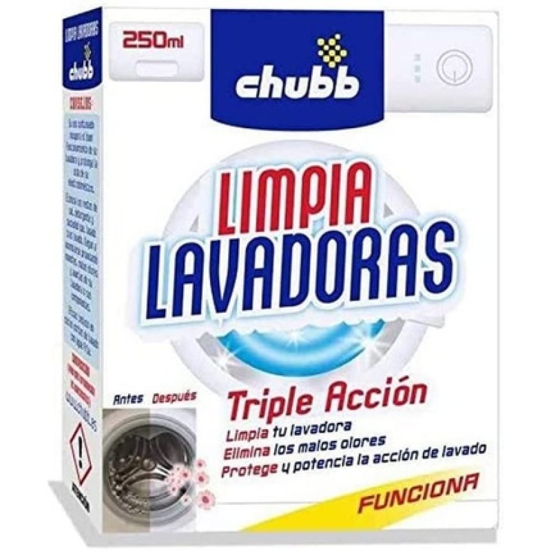 Chubb. Washing Machine. 250ml X 2 Units