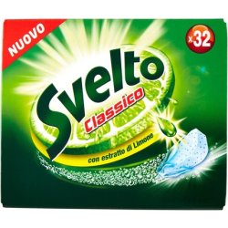 Svelto Lavastoviglie Classico 32 Tabs - [Confezione Da 6