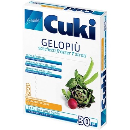 Cuki Gelopiù Freezer Bags 7 Layers Small 18x28cm 1.5L