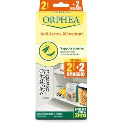 Orphea Food Moth Antitarme, Adhesive Traps Against Food Moths, Odorless and Insecticide-Free