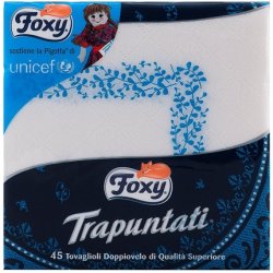 FOXY Bianchi 40x40 Napkins