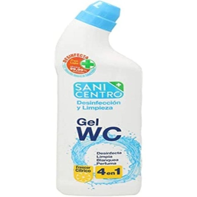 Sanicentro Citrus Scented Toilet Disinfectant Gel 1L