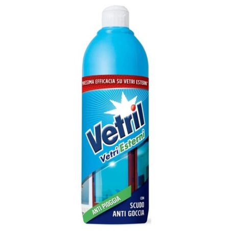 VETRIL 650 ML SQUEEZE Glass Cleaner for External Use - VETRI E SPECCHI