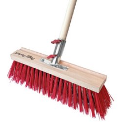 Peggy Perfect Balai de rue "Tiger", manche en bois, 600 mm