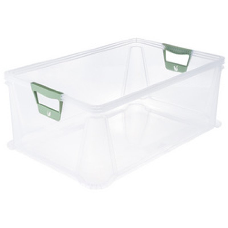 keeeper Boîte de rangement "luis", 45 L, transparent