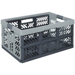keeeper Caisse de rangement pliante "ben", 45 L, nordic-grey