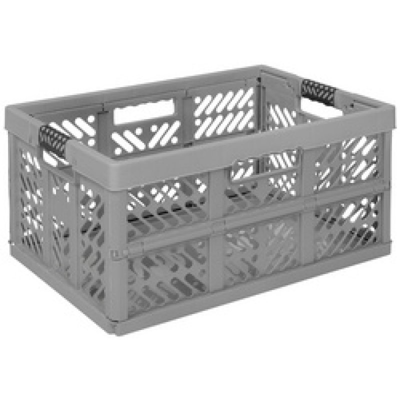 keeeper Caisse de rangement pliante "ben", 45 L, nordic-grey