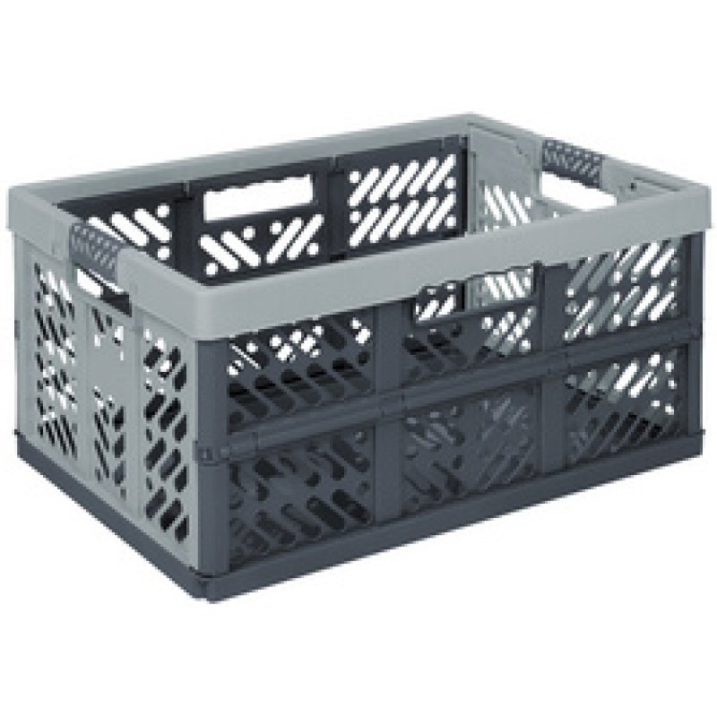 keeeper Caisse de rangement pliante "ben", 45L, light-silver