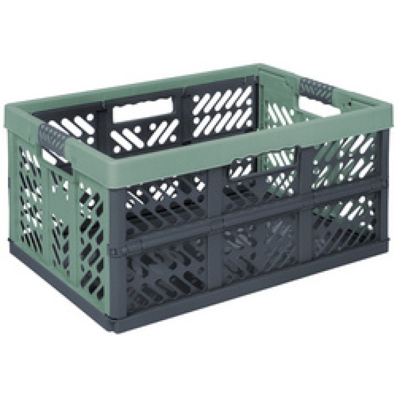 keeeper Caisse de rangement pliante "ben", 45L, light-silver