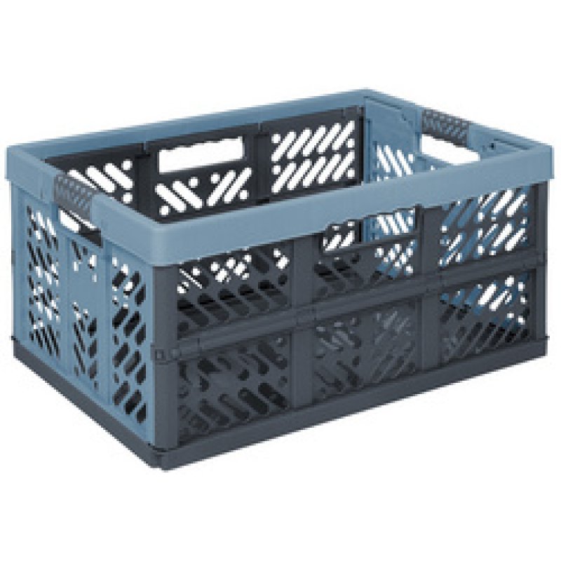 keeeper Caisse de rangement pliante "ben", 45L, light-silver