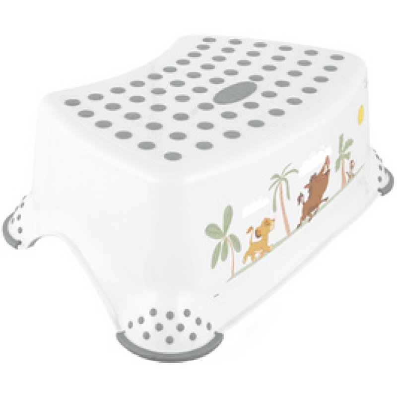 keeeper kids Marchepied "tomek lion king", bleu avec motif