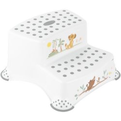 keeeper kids Marchepied "igor lion king", 2 niveaux, blanc